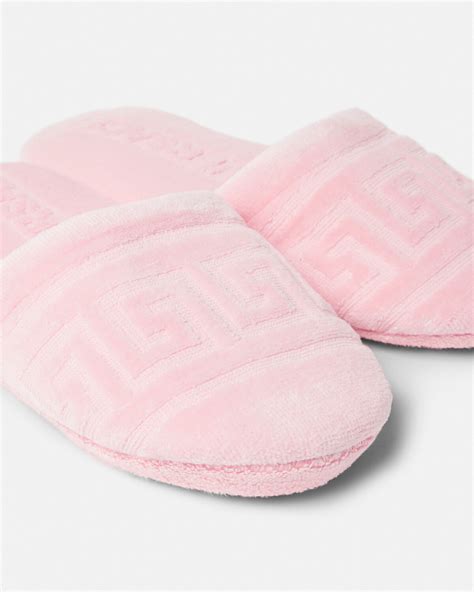 versace female slippers|Versace bedroom slippers.